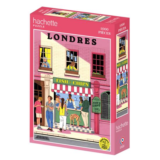 Puzzle Hachette Londres de 1000 Piezas