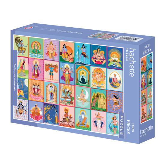 Puzzle Hachette Maravillosa India de 1000 Piezas