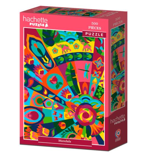 Puzzle Hachette Mandala de 500 Piezas