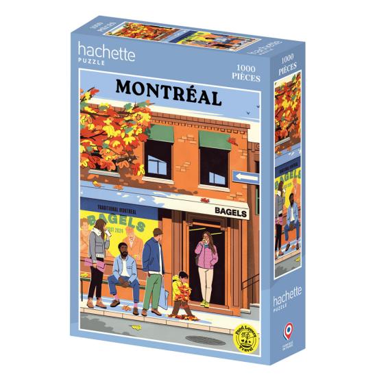 Puzzle Hachette Montreal de 1000 Piezas