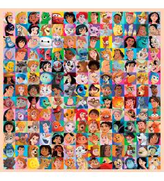 Puzzle Hachette Quién es Quién Disney de 1000 Piezas