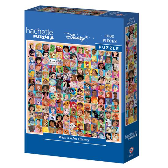 Puzzle Hachette Quién es Quién Disney de 1000 Piezas