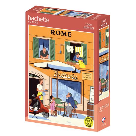 Puzzle Hachette Roma de 1000 Piezas