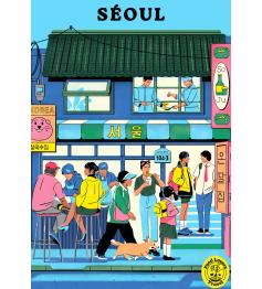 Puzzle Hachette Seúl de 1000 Piezas