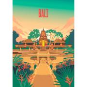 Puzzle Hachette Sueños De Vacaciones En Bali de 500 Pzs