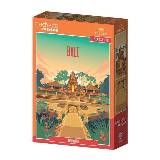 Puzzle Hachette Sueños De Vacaciones En Bali de 500 Pzs