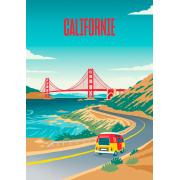 Puzzle Hachette Sueños De Vacaciones En California de 500 Pzs