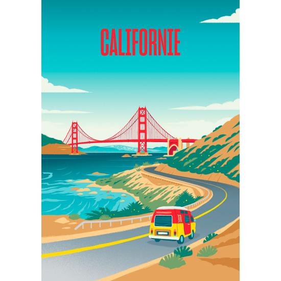 Puzzle Hachette Sueños De Vacaciones En California de 500 Pzs