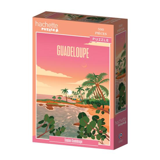 Puzzle Hachette Sueños De Vacaciones Guadalupe de 500 Pzs
