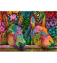 Puzzle Heye Amor Burro de 1000 Piezas