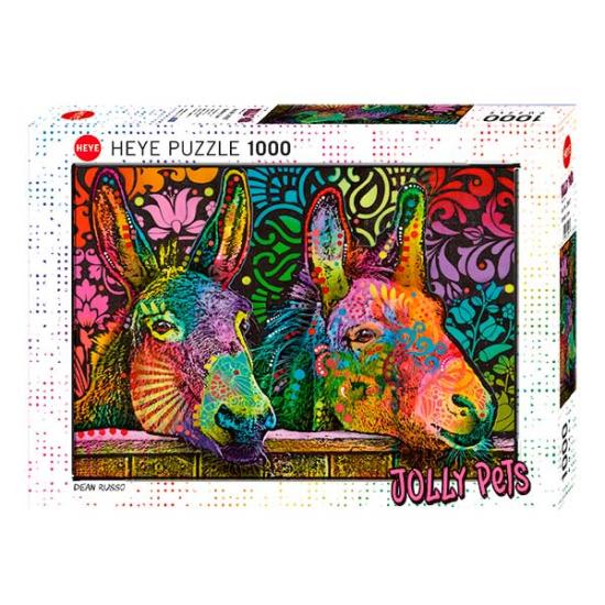 Puzzle Heye Amor Burro de 1000 Piezas Puzzle Heye Amor Burro de 1000 Piezas