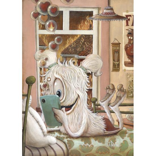 Puzzle Heye Amor Falso de 1000 Piezas