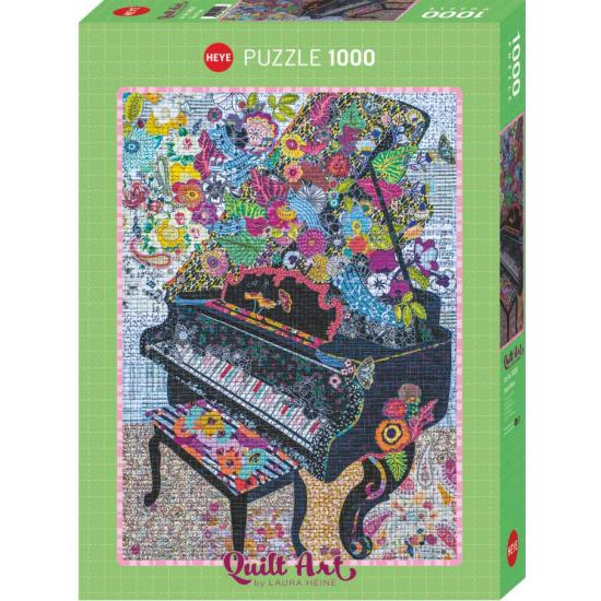 Puzzle Heye Arte De Colchas, Piano Tejido de 1000 Piezas Puzzle Heye Arte De Colchas, Piano Tejido de 1000 Piezas