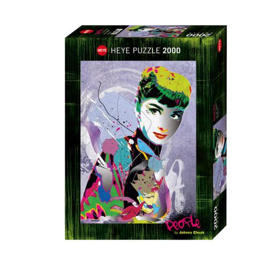 Puzzle Heye Audrey Hepburn de 2000 Piezas