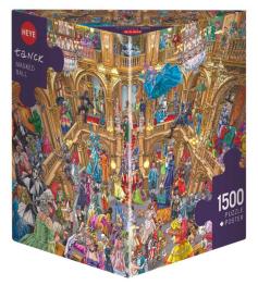 Puzzle Heye Baile de Máscaras Caja Triangular 1500P