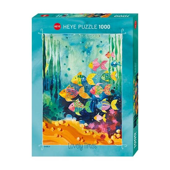 Puzzle Heye Banco de Peces de 1000 Piezas