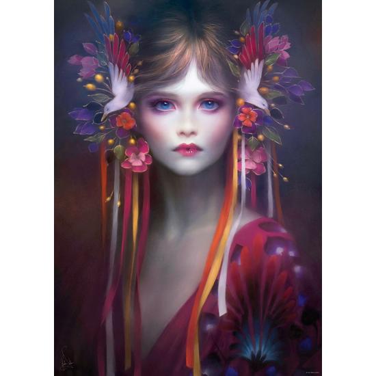 Puzzle Heye Belleza Rosa de 1000 Piezas