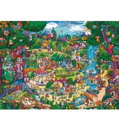 Puzzle Heye Bosque Con Vida 1500 Piezas