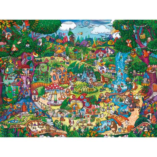 Puzzle Heye Bosque Con Vida 1500 Piezas