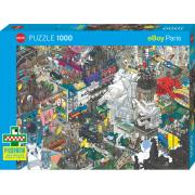 Puzzle Heye Búsqueda en París de 1000 Piezas