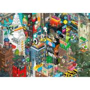 Puzzle Heye Búsqueda en Nueva York de 1000 Piezas