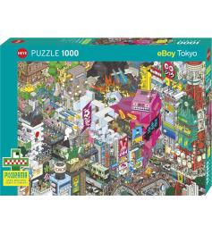 Puzzle Heye Búsqueda en Tokyo de 1000 Piezas