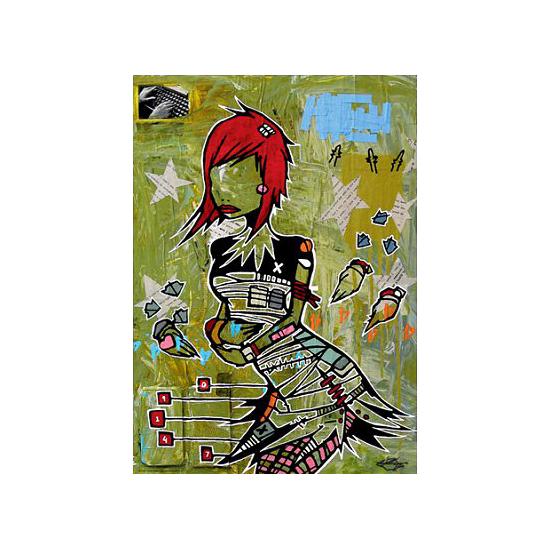 Puzzle Heye Cabeza Roja de 1000 Piezas