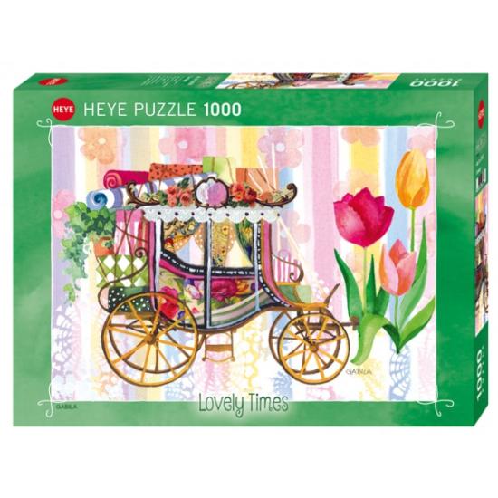 Puzzle Heye Carruaje de 1000 Piezas
