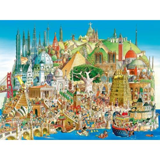 Puzzle Heye Ciudad Global de 1500 Piezas