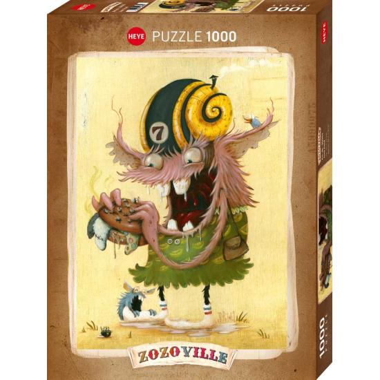 Puzzle Heye Comida Basura de 1000 Piezas
