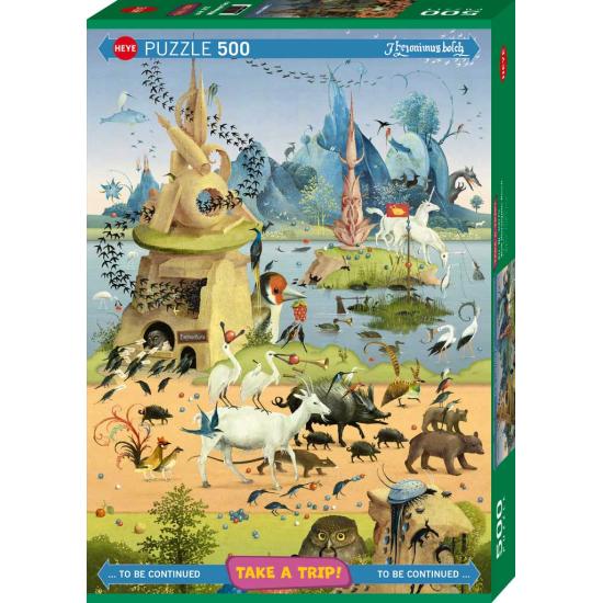 Puzzle Heye Con Hieronymus Bosch de 500 Piezas