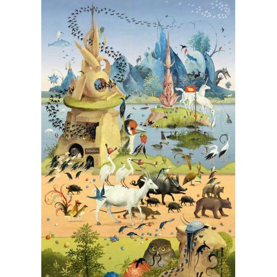 Puzzle Heye Con Hieronymus Bosch de 500 Piezas