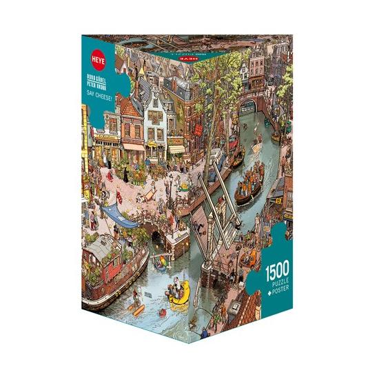 Puzzle Heye Cuidado con el Queso de 1500 Piezas