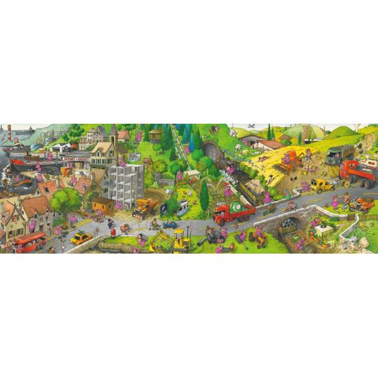 Puzzle Heye Dia Atareado de 1000 Piezas