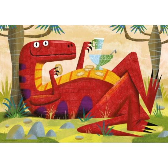 Puzzle Heye Dino Picnick de 500 Piezas