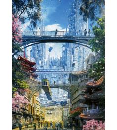 Puzzle Heye Distrito de Mercados de 1000 Piezas