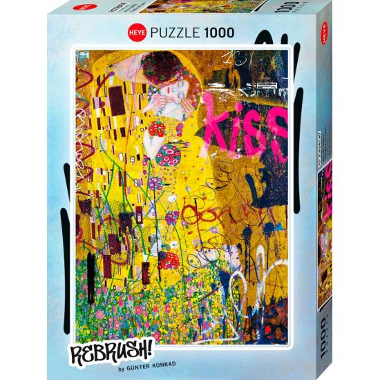 Puzzle Heye El Beso De Los Amantes de 1000 Piezas
