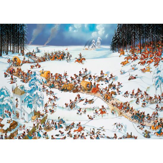 Puzzle Heye El Invierno de Napoleón de 2000 Piezas