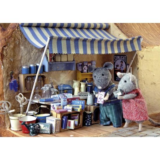 Puzzle Heye El Puesto del Mercado de 1000 Piezas