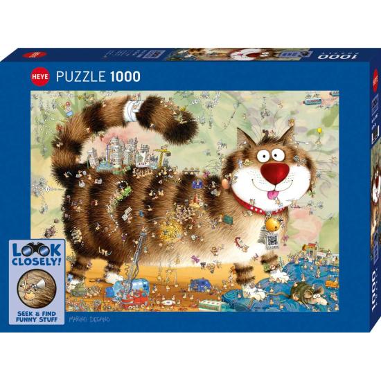 Puzzle Heye En el Gato de 1000 Piezas Puzzle Heye En el Gato de 1000 Piezas