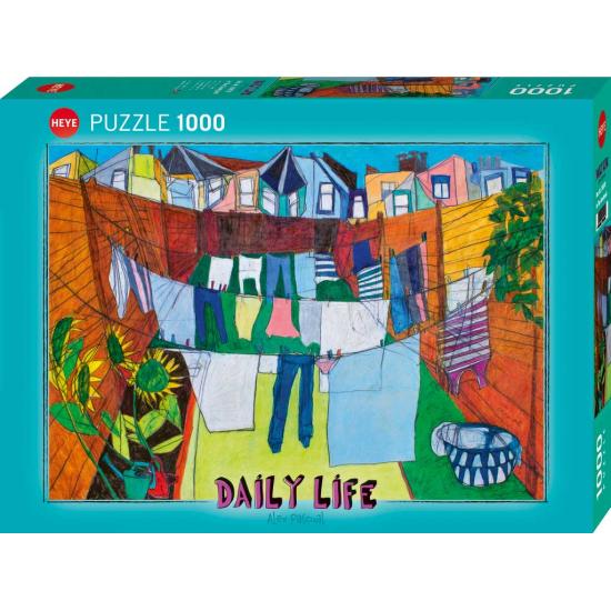 Puzzle Heye En el Patio de 1000 Piezas