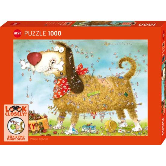 Puzzle Heye En el Perro de 1000 Piezas