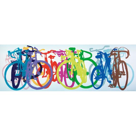 Puzzle Heye En Fila a Todo Color de 1000 Piezas