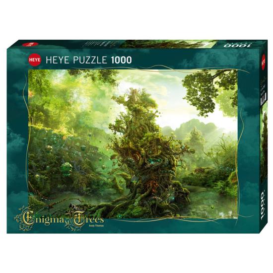 Puzzle Heye Enigma Tree, Arbol Tropical de 1000 Piezas