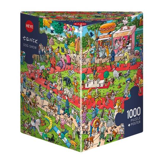 Puzzle Heye Espectáculo de Perros de 1000 Piezas