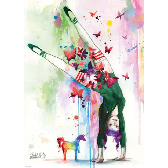 Puzzle Heye Free Colours, Mini Unicornio de 1000 Piezas Puzzle Heye Free Colours, Mini Unicornio de 1000 Piezas