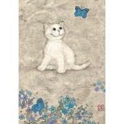 Puzzle Heye Gatito Blanco de 500 Piezas