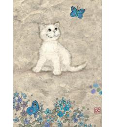 Puzzle Heye Gatito Blanco de 500 Piezas