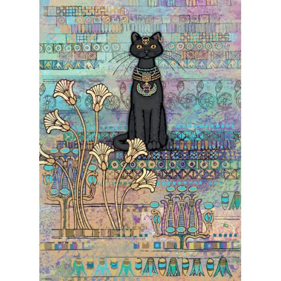 Puzzle Heye Gato Egipcio de 1000 Piezas Puzzle Heye Gato Egipcio de 1000 Piezas