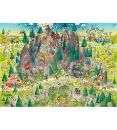 Puzzle Heye Hábitat de Transilvania de 1000 Piezas